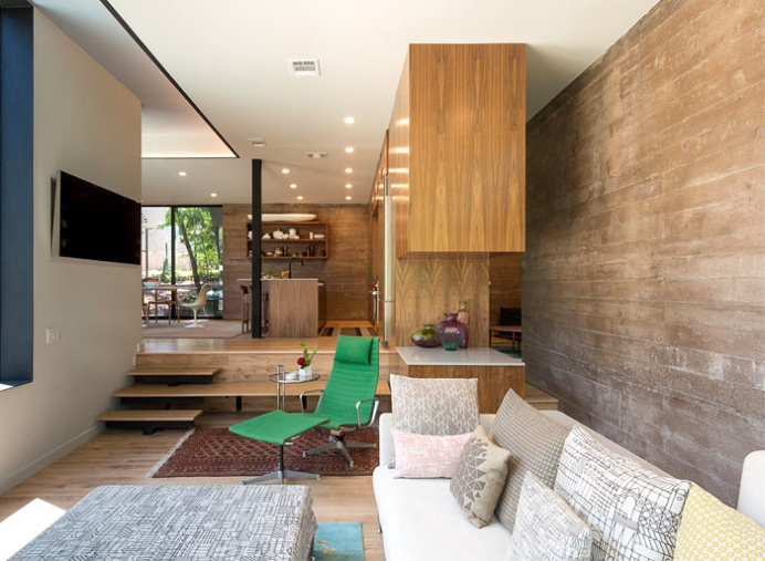 Bercy Chen Studio Combine Simple Cubic Forms to Assemble Modernist House - InteriorZine