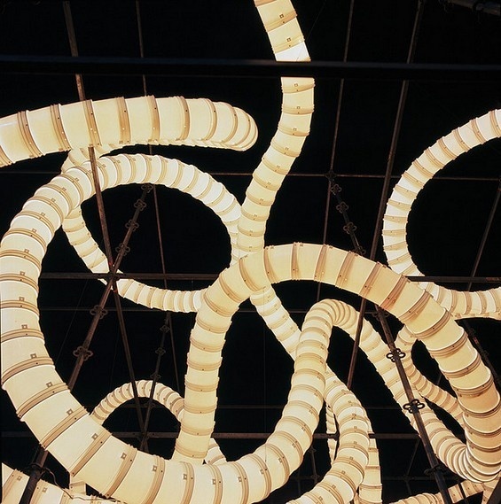 Jason Peters Creates Abstract Installations from Household Objects | Hi Fructose Magazine #sculpture