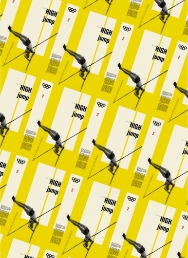 HUE + SATURATION #highjump #yellow #repeat #illustration #patterns