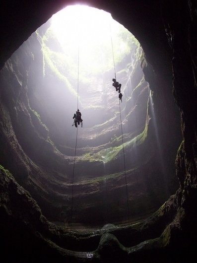 Neversink Pit | Flickr - Photo Sharing! #landscapes #green