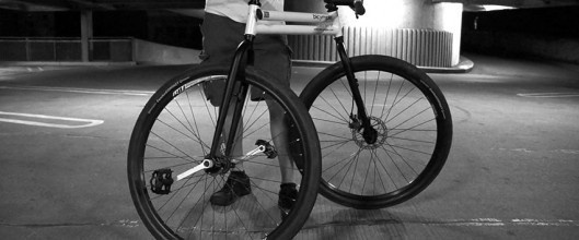 The Bicymple offers a rear steering option which makes 'crab riding' a possibility #cycling