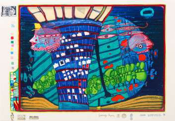 HUNDERTWASSER, FRIEDENSREICH (1928-2000),