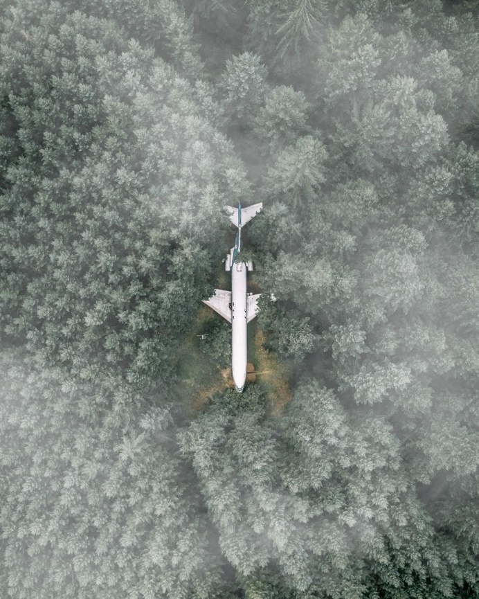Just another foggy day 🌫✈️, Hillsboro, Oregon by Trystane