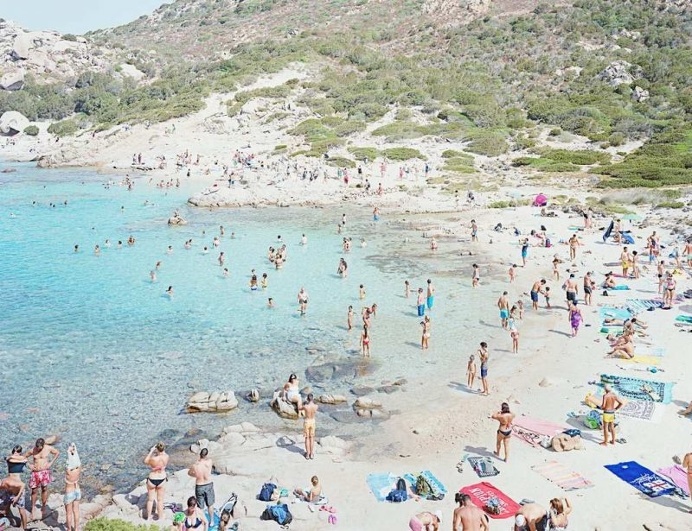 Italian Beach Scenes by Massimo Vitali