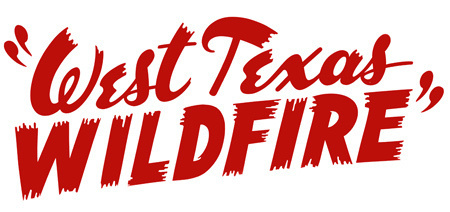 Dan Picasso Logos #lettering #west #texas #brush #wildfire