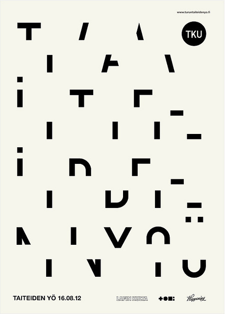 TTY_12 | Flickr - Photo Sharing! #type #typograhpy #treatment #poster