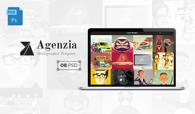 Agenzia : Powerful Multipurpose PSD Template