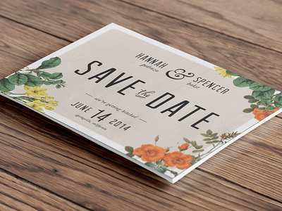 Save The Date #floral #save #date #the