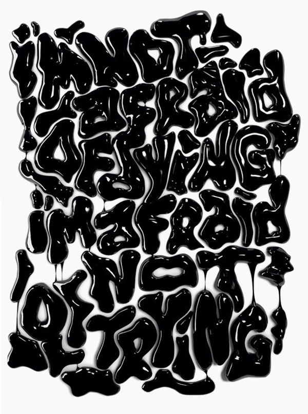 I Love Dust #type #poster