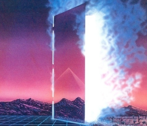 D∴R∴A∴ #mountains #futuristic #illustrations #dimensions