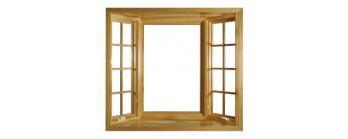 Windows Krivoy Rog | Wooden windows of Krivoy Rog | Brown windows