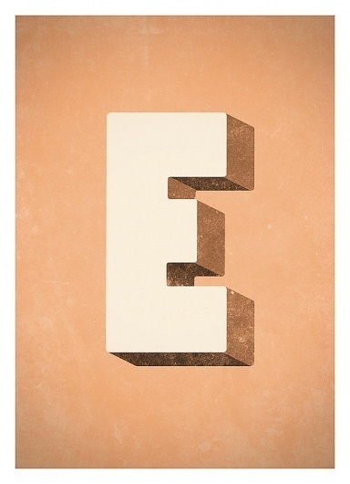 Alphabet Graphic poster RetroStyle typography wall by NeueGraphic #prints #print #alphabet #art #poster #typography