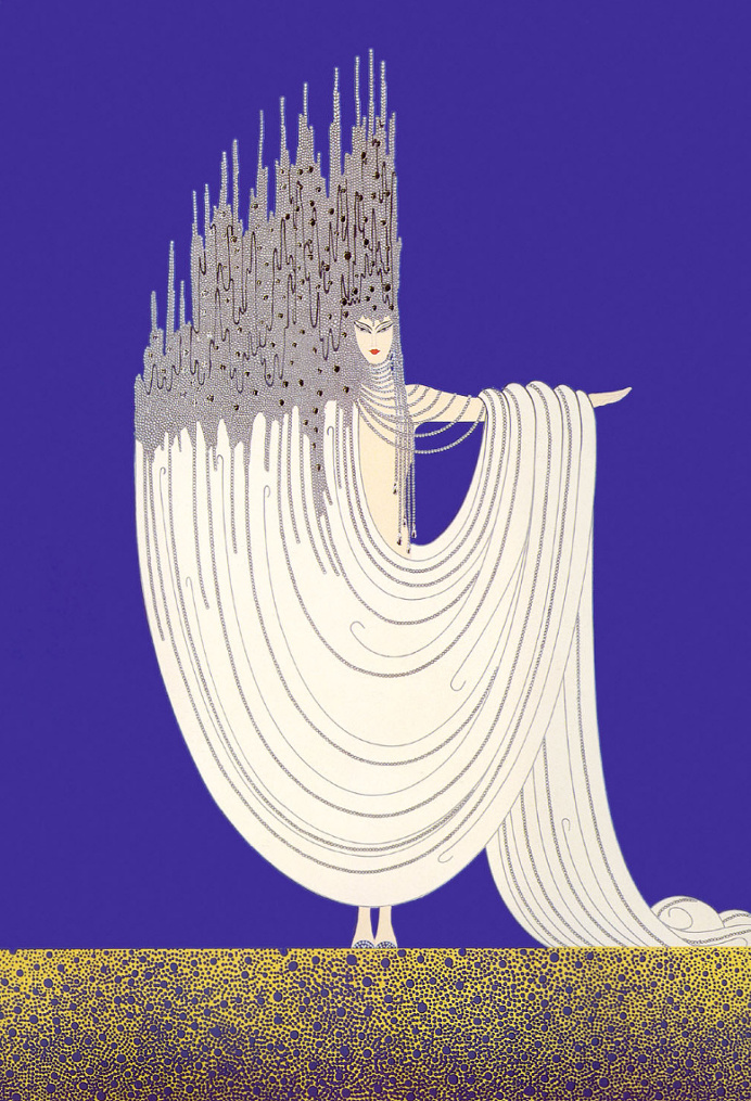 Fashion illustrations by Erté, c.1920s-1930s