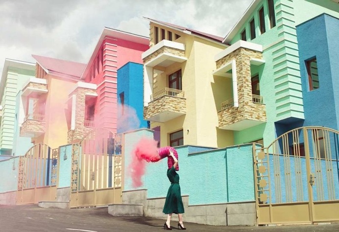 Surreal Pastel Coloured Photography by Karen Khachaturov