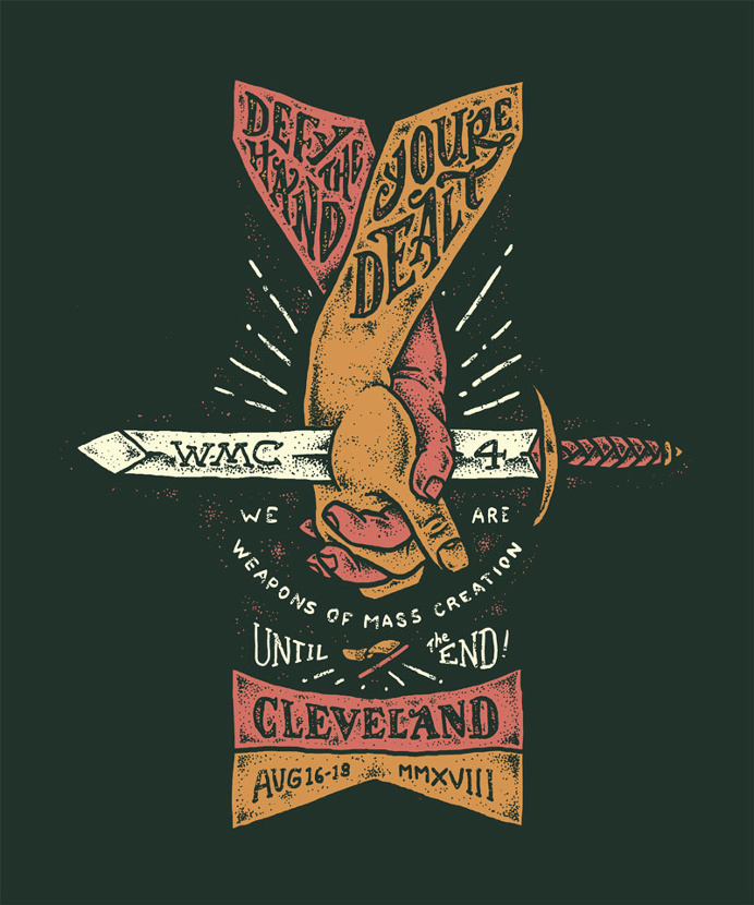 Hands, Hand, Sword, Lettering, illustration