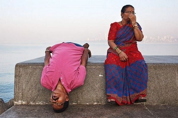 A arte da coincidência e do improvável #photo #india #photography #gag #funny #cool