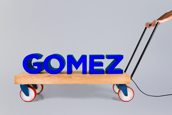 Gomez designed by Savvy #graphics #environmental #identity