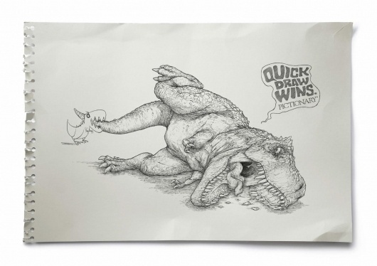 Pictionary: T-Rex | Ads of the World™ #advertisement #ogilvy