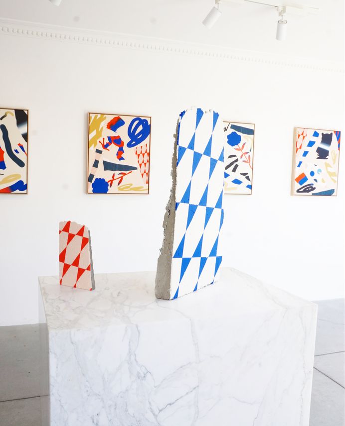 Today is the last day to see my solo exhibition ‘Slow Focus’ at @saint_cloche in Paddington, 10am - 5pm. Get down and have a look. High five @amber_creswell_bell on your way through! She’s amazing. Thanks to everyone that’s visited the show so far. 🙂🌷🙂 #elliottroutledge #saintcloche #slowfocus #paddingtonsydney