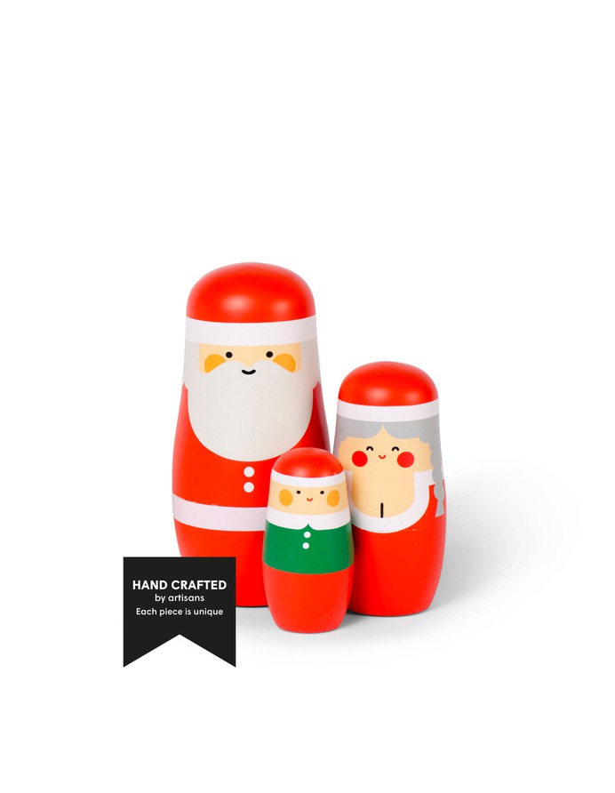 EXPRESSIONS - Christmas edition - Nesting dolls designed by Benjamin Hansen