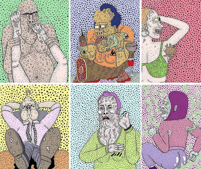 La sátira ilustrada de Alex Jenkins