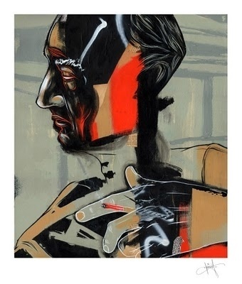 INSIDE THE ROCK POSTER FRAME #kinsey #dave #art