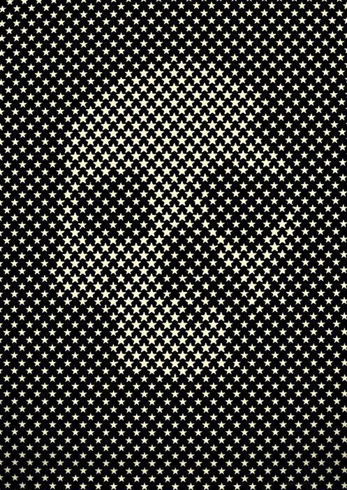 skull, stars, design, poster