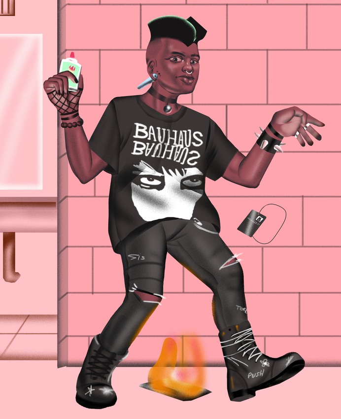 illustration, illustrator, pink - richardachance | ello