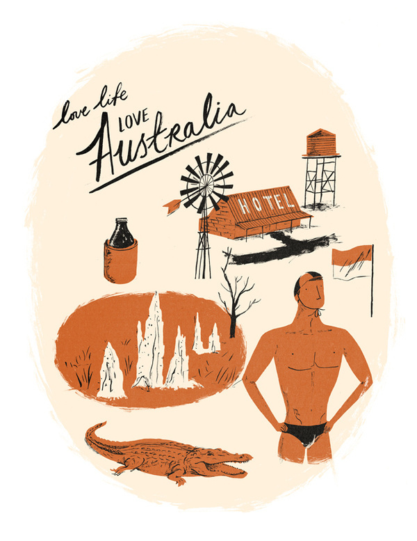 Nicholas John Frith #illustration #australia #texture
