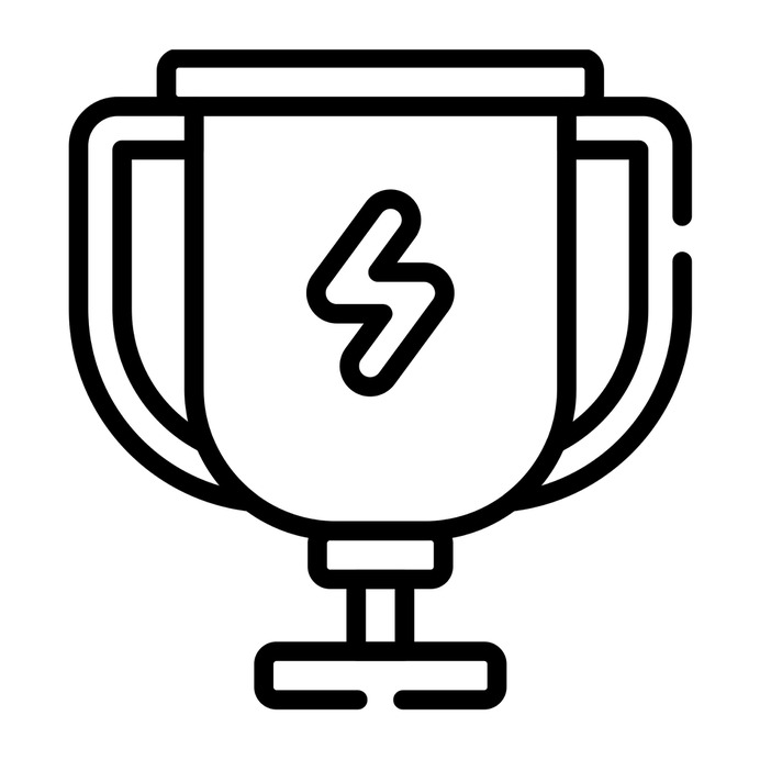 See more icon inspiration related to award, cup, sports and competition, champion, winner and trophy on Flaticon.