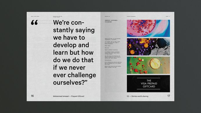 The Black And White Report on Behance