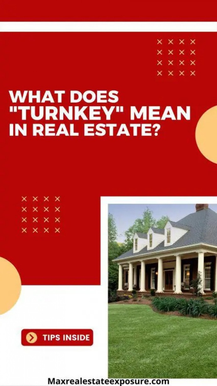 What is The Meaning of Turnkey For a House Infographic