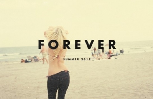 Glamour Kills | Summer Forever - S/S 2012 | Rawtee #photography #typography