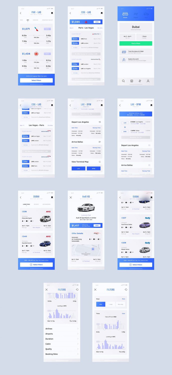 Heaven Mobile UI Kit