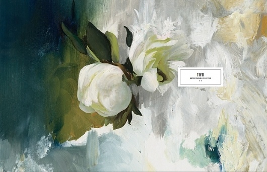 Exclusive Preview of Kinfolk Magazine Volume 2 | OEN #layout #floral #editorial #painting