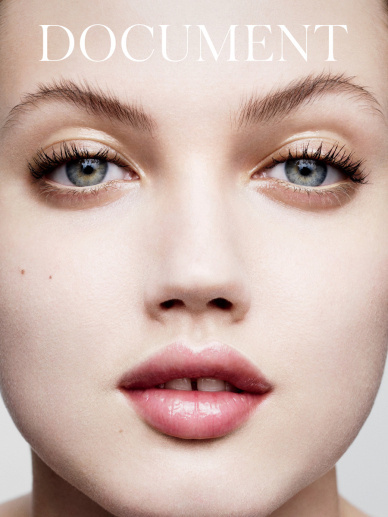 MAP News – Paul Wetherell Shoots Lindsey Wixson for Document Journal #cover #type #face #girl
