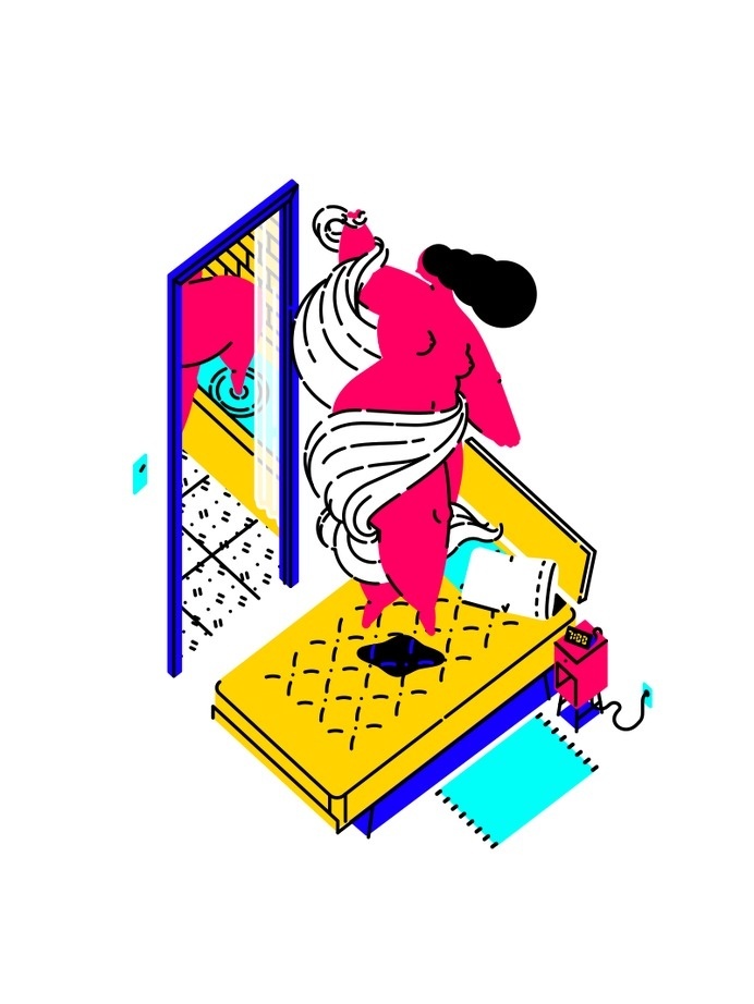 good morning #illustration #kyle #strope