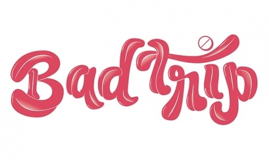 6.jpg 670×400 píxeles #lettering #charlie #huts #trip #toungue #bad