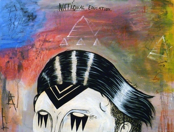 The Resistance Movement : speakcryptic #white #level #next #black #illustration #painting #and
