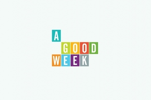 Because Studio — Design & Art Direction/A Good Week #illustration #identity