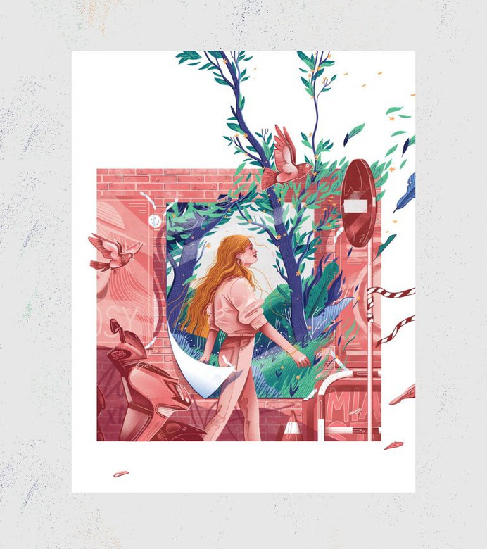 ZNAK | magazine cover illustration