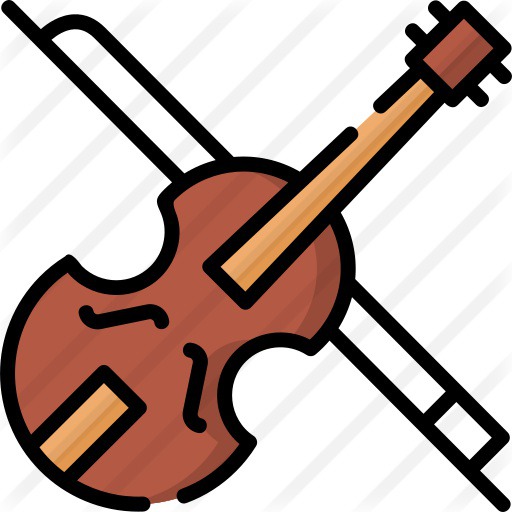 See more icon inspiration related to cultures, music and multimedia, string instrument, musical instrument, orchestra, violin and music on Flaticon.