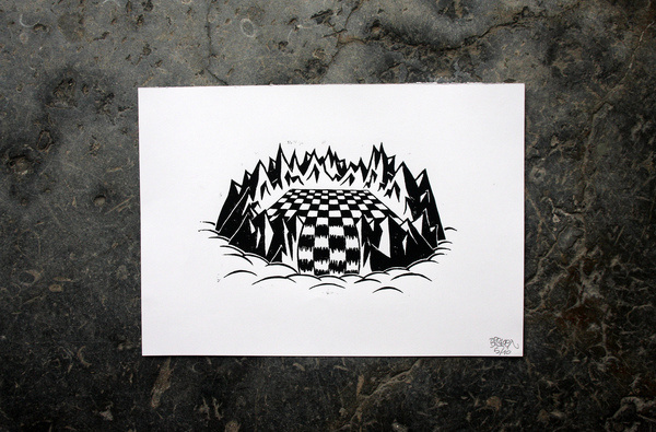Chess #white #birken #print #design #graphic #birkenstock #black #thierry #illustration #linocut #handmade #poster #and #drawing #sketch