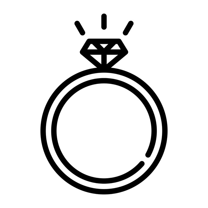 See more icon inspiration related to ring, diamond, jewel, fashion, wedding, jewelry, wedding ring, engagement, diamond ring, rings, engagement ring, luxury, love and romance, valentines day and wedding rings on Flaticon.