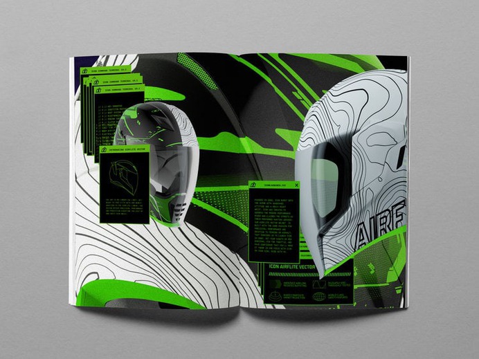 Icon Motorsports- Airflite Vector - Mindsparkle Mag Alex Lazaris & Jason Vestri designed the Icon Motorsports- Airflite Vector. #logo #packaging #identity #branding #design #color #photography #graphic #design #gallery #blog #project #mindsparkle #mag #beautiful #portfolio #designer