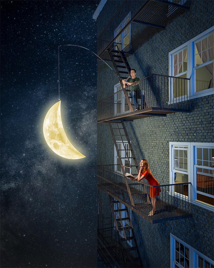 Amusing and Dreamlike Photo Collages by Nemanja Sekulic