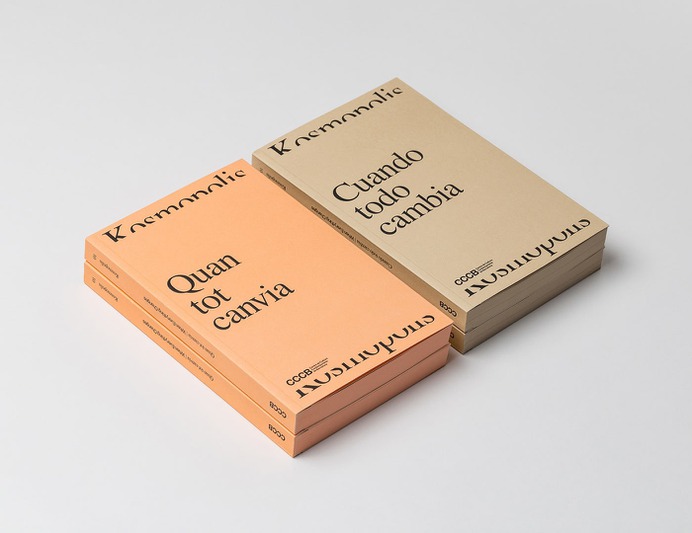 Kosmopolis Identity - Mindsparkle Mag PFP, disseny designed the identity for Kosmopolis Collection 2019. This is an amplified literature fest that takes place in Barcelona, where artists, writers and philosophers play an active role in the event under the name of "When Everything Changes". #logo #packaging #identity #branding #design #color #photography #graphic #design #gallery #blog #project #mindsparkle #mag #beautiful #portfolio #designer