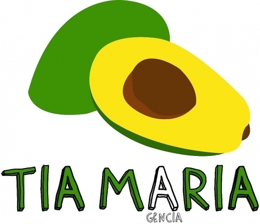 Tia Maria #illustration #maria #tia #avocados