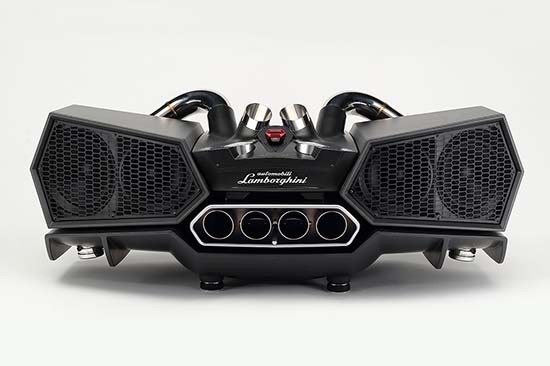 Meet the EsaVox Lamborghini Bluetooth Speaker from the Italian audio geniuses at, Ixoost. #iXOOST #Modena #HandMade #MadeInItaly #Speakers #
