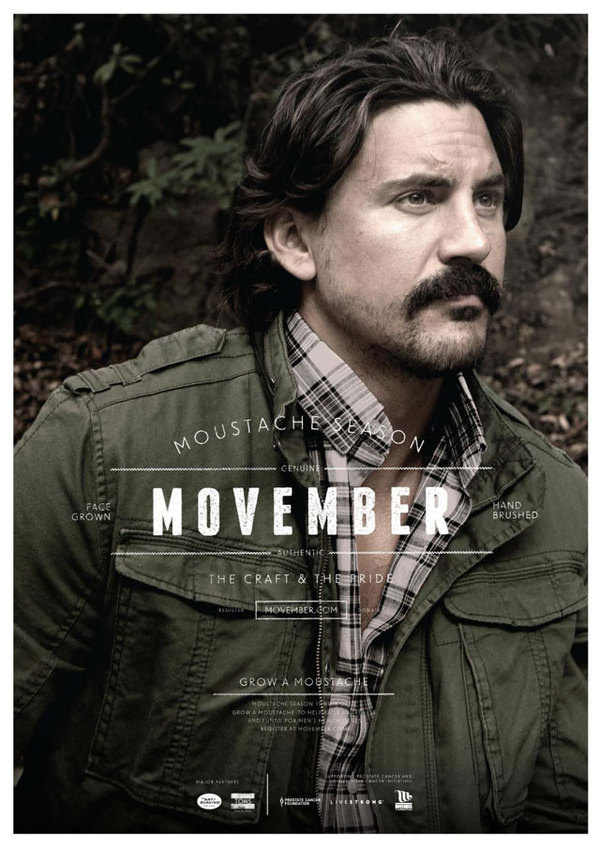 Moustache Season Movember 2011 #movember #poster #moustache